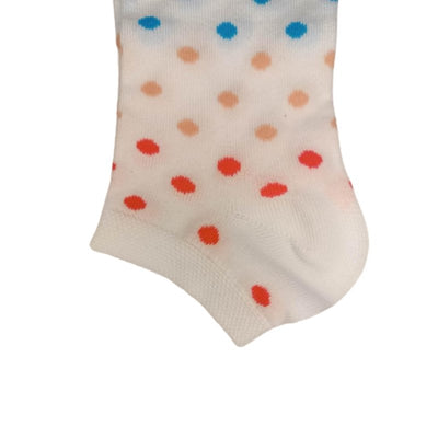 Τερλίκι κάλτσα Enrico Coveri Γυναικεία με σχέδιο 'Βούλες' | 13ASS λευκό κοντινό
