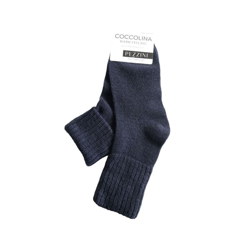 Γυναικεία κάλτσα Pezzini πολύ ζεστή & απαλή | DCZ-604  μπλε σκούρο