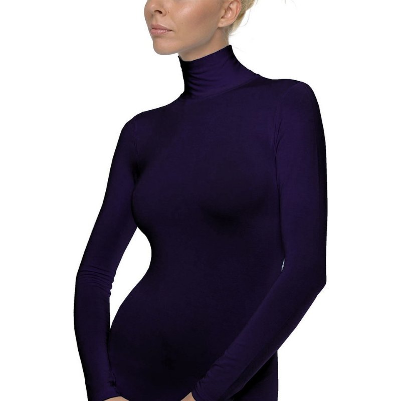Γυναικεία μπλούζα Helios με ζιβάγκο λαιμό & μακρύ μανίκι | 80678 μαρίν μπροστά