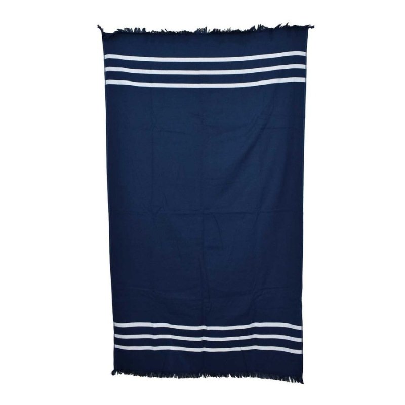 Πετσέτα Θαλάσσης Cavalieri βαμβακερή μπλε σκούρο