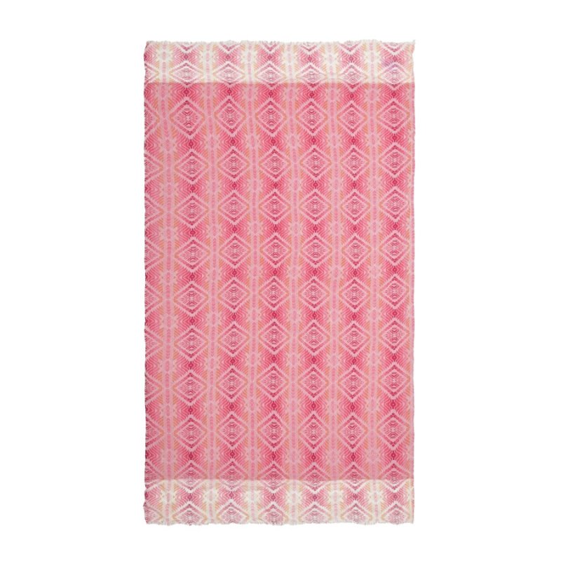 Πετσέτα Θαλάσσης σε ροζ χρώμα