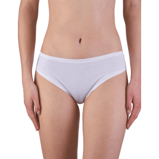 Γυναικείο Mini Slip Sielei  από οργανικό βαμβάκι | 1445 λευκό