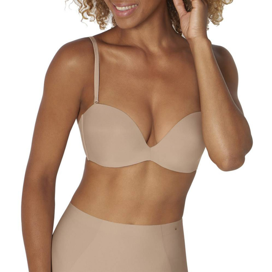 Σουτιέν TRIUMPH  strapless push-up | Stepy Soft 01 WDP μπέζ