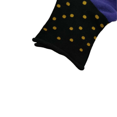 Γυναικεία κάλτσα 3άδα ημίκοντη με σχέδιο 'Πουά' χωρίς λάστιχο | SELF 13ASS