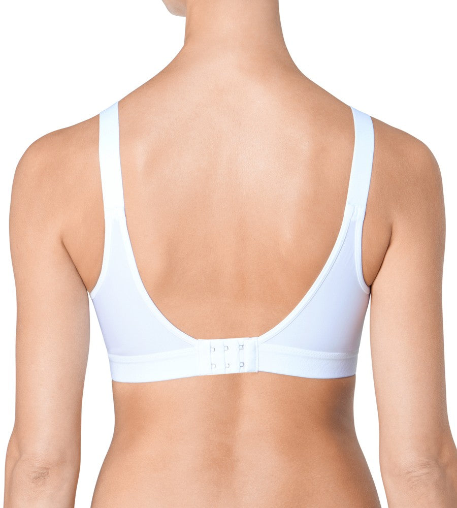 Αθλητικό Σουτιέν TRIUMPH για yoga & pilates Triaction Wellness N λευκό πλάτη