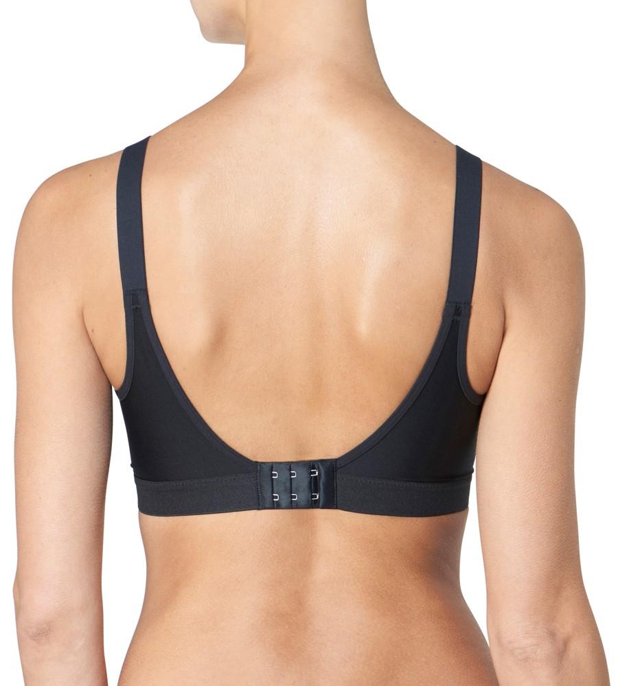 Αθλητικό Σουτιέν TRIUMPH για yoga & pilates Triaction Wellness N μαύρο πλάτη