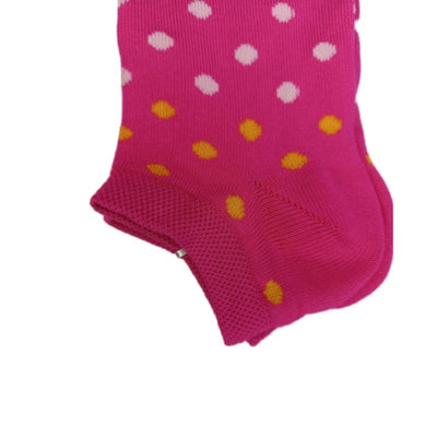 Τερλίκι κάλτσα Enrico Coveri Γυναικεία με σχέδιο 'Βούλες' | 13ASS ροζ κοντινό
