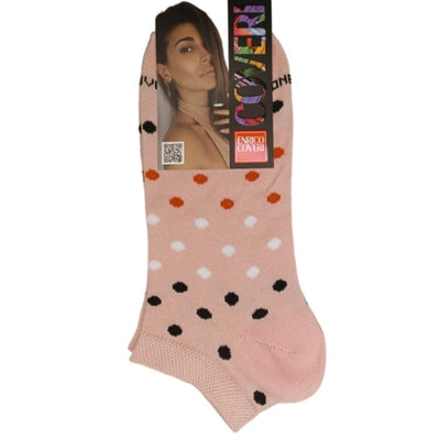Τερλίκι κάλτσα Enrico Coveri Γυναικεία με σχέδιο 'Βούλες' | 13ASS σομόν