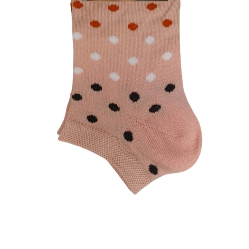 Τερλίκι κάλτσα Enrico Coveri Γυναικεία με σχέδιο 'Βούλες' | 13ASS σομόν κοντινό