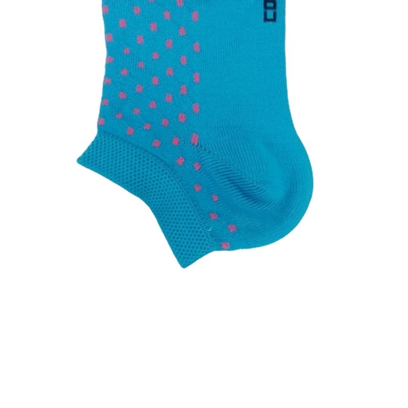 Τερκλίκι κάλτσα Γυναικεία Enrico Coveri με 'Πουά' σχέδιο | 15ASS γαλάζιο κοντινό