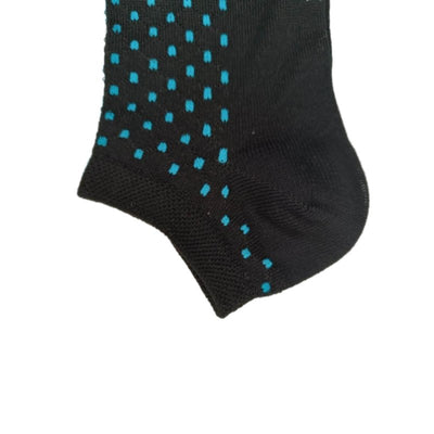 Τερκλίκι κάλτσα Γυναικεία Enrico Coveri με 'Πουά' σχέδιο | 15ASS μαύρο μπλε κοντινό