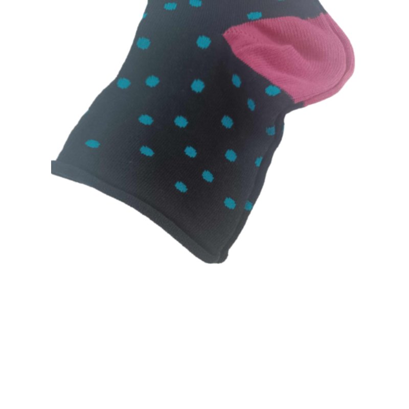 Γυναικεία κάλτσα ημίκοντη με σχέδιο 'Πουά' χωρίς λάστιχο | SELF 13ASS
