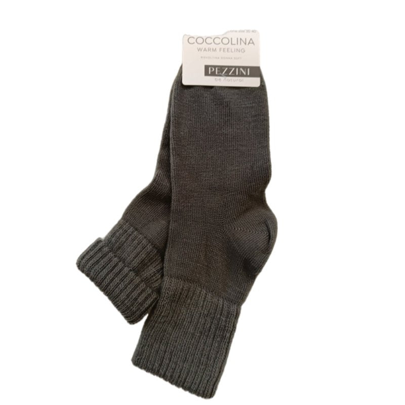 Γυναικεία κάλτσα Pezzini πολύ ζεστή & απαλή | DCZ-604 γκρι