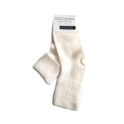 Γυναικεία κάλτσα Pezzini πολύ ζεστή & απαλή | DCZ-604 ιβουάρ