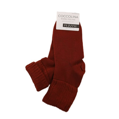 Γυναικεία κάλτσα Pezzini πολύ ζεστή & απαλή | DCZ-604 κεραμιδί