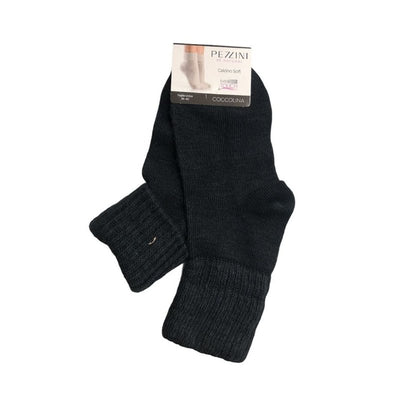 Γυναικεία κάλτσα Pezzini πολύ ζεστή & απαλή | DCZ-604 μαύρο
