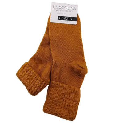 Γυναικεία κάλτσα Pezzini πολύ ζεστή & απαλή | DCZ-604 μουσταρδί