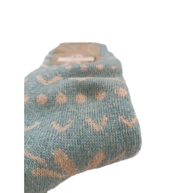 Γυναικεία κάλτσα Ysabel Mora πολύ ζεστή με σχέδια | 12791 σιελ κοντινό