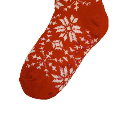 Γυναικείες Αντιολισθητικές κάλτσες | SD0752 κόκκινο κοντινό