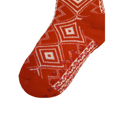 Γυναικείες Αντιολισθητικές κάλτσες | SD0752 κόκκινο