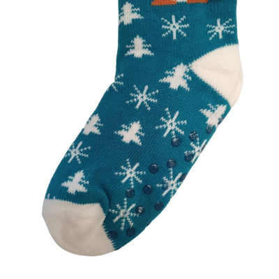 Γυναικείες Αντιολισθητικές κάλτσες | SD0765 γαλάζιο κοντινό