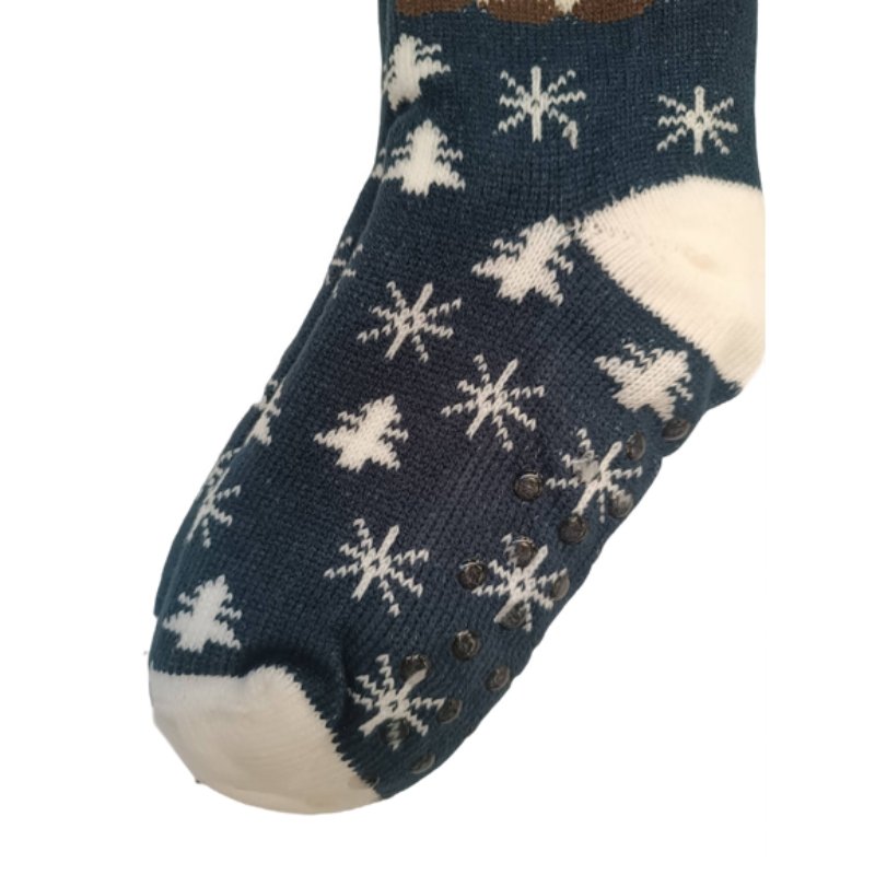 Γυναικείες Αντιολισθητικές κάλτσες | SD0765 μπλε σκούρο κοντινό