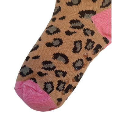 Γυναικείες Αντιολισθητικές κάλτσες | SD0766 καφέ κοντινό