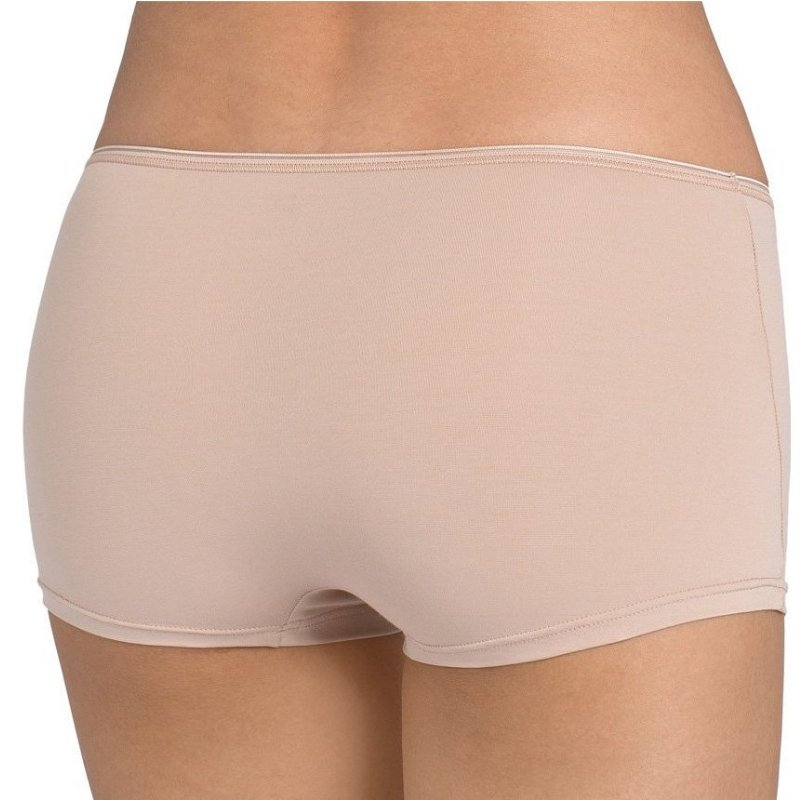 Γυναικείο Slip Boxer | Feel Sensational Short 02 μπεζ πίσω