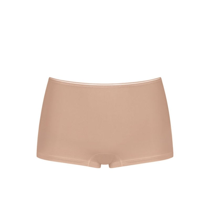 Γυναικείο Slip Boxer | Feel Sensational Short 02 μπεζ σκέτο