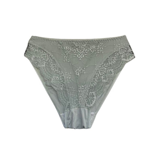 Slip Jadea 791/C με δαντέλα μέντα