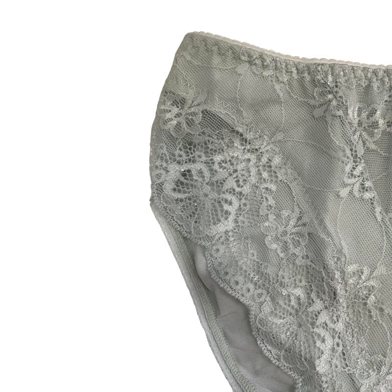 Slip Jadea 791/C με δαντέλα μέντα κοντινό