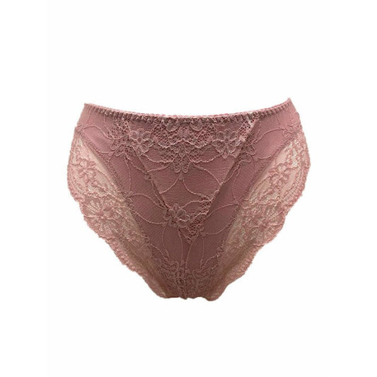 Slip Jadea 791/C με δαντέλα ροζ σκούρο