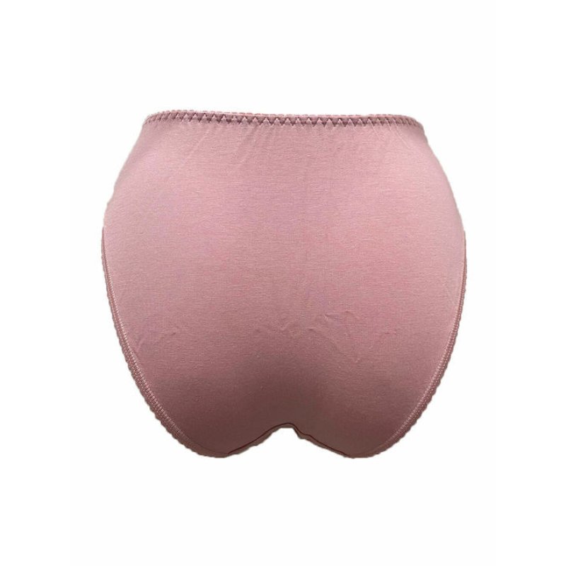 Slip Jadea 791/C με δαντέλα ροζ σκούρο πίσω