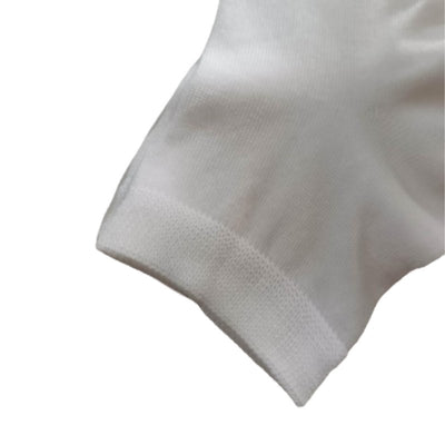 Γυναικεία κάλτσα Enrico Coveri ημίκοντη | NW1P λευκό κοντινό