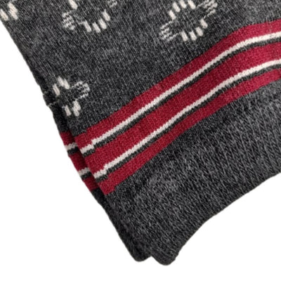 Γυναικεία κάλτσα MERITEX ημίκοντη bamboo | 3106 γκρΙ σκούρο κοντινό