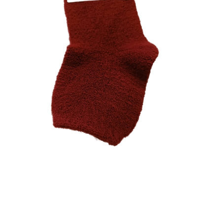 Γυναικεία κάλτσα Pezzini πολύ ζεστή & μαλακή | DCZ 605 μπορντό κοντινό