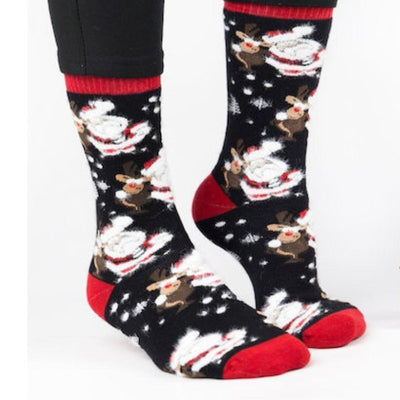 Κάλτσα με χριστουγεννιάτικο σχέδιο | Pro μπροστά