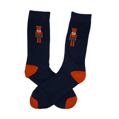Κάλτσα Ανδρική ADMAS με σχέδια 2 ζευγάρια | 29115-0 μπλε σκούρο