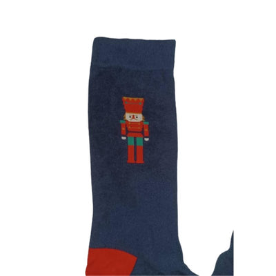 Κάλτσα Ανδρική ADMAS με σχέδια 2 ζευγάρια | 29115-0 μπλε σκούρο κοντινό