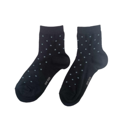 Γυναικεία κάλτσα (3άδα) ημίκοντη με 'Πουά' σχέδιο | LIFE-12ASS