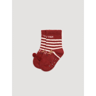 Παιδική/Βρεφική κάλτσα Χριστουγεννιάτικη Ysabel Mora Αντιολισθητική | 52256 πλαινό