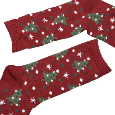 Παιδικές κάλτσες Ysabel Mora Χριστουγεννιάτικες 2άδα | 02840 κόκκινο