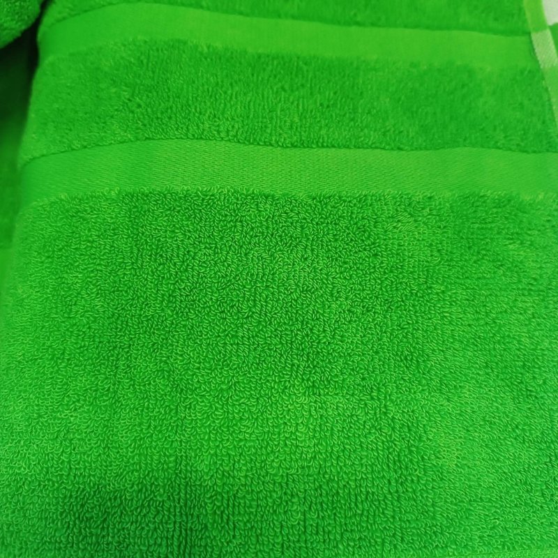 Πετσέτα Θαλάσσης Cavalieri βαμβακερή πράσινο κοντινό