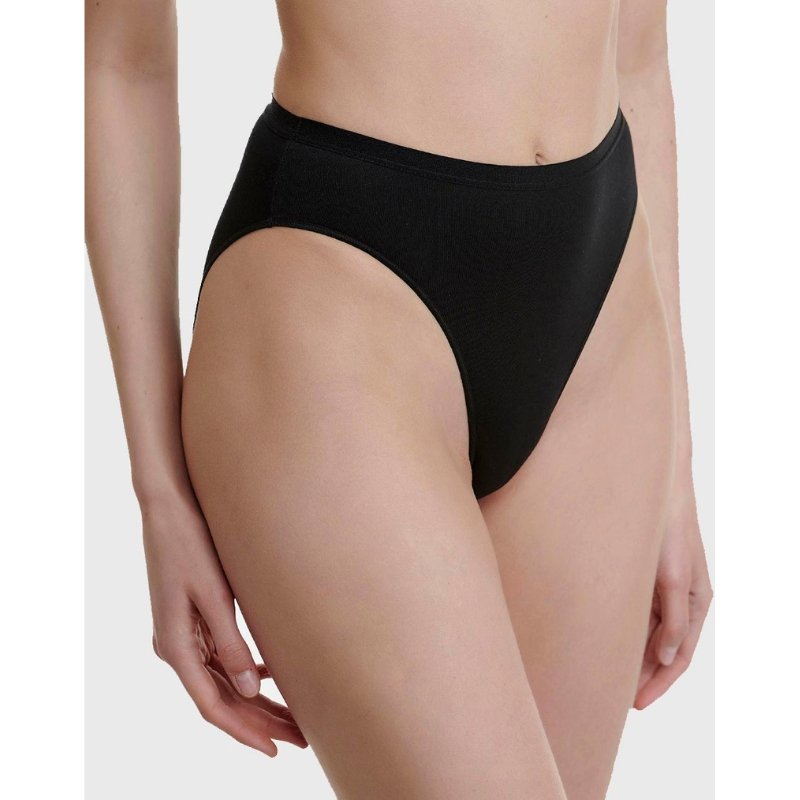Slip Walk ψηλόμεσα Bamboo 2άδα | W2033 μαύρα
