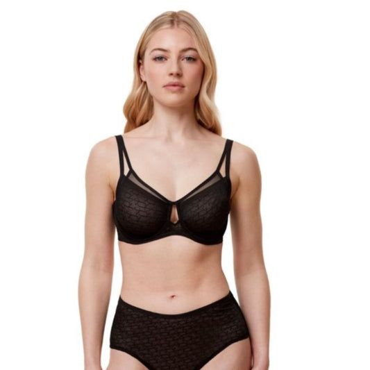 Minimizer Triumph με μπανέλα & διπλή επένδυση | Signature Sheer W01 EX μαύρο