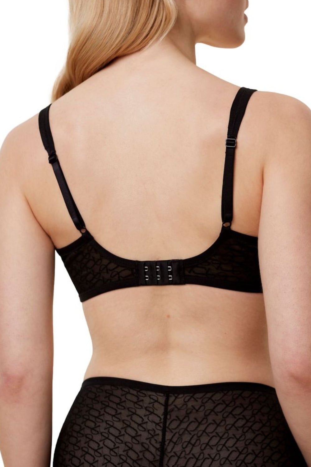 Minimizer Triumph με μπανέλα & διπλή επένδυση | Signature Sheer W01 EX μαύρο πλάτη