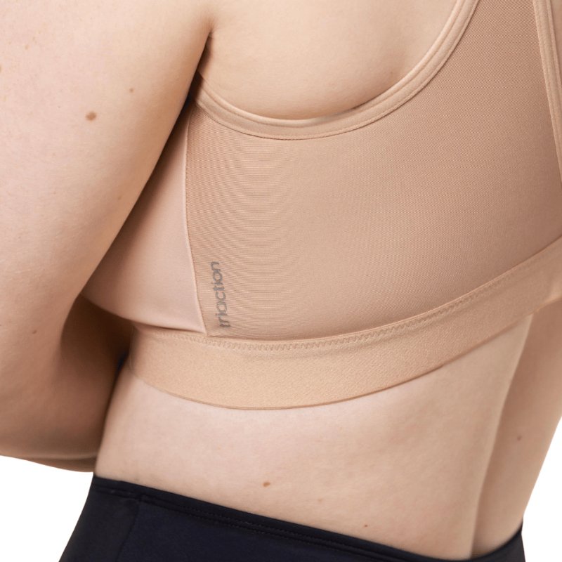 Αθλητικό Σουτιέν TRIUMPH για yoga & pilates Triaction Wellness N μπέζ πλαινό