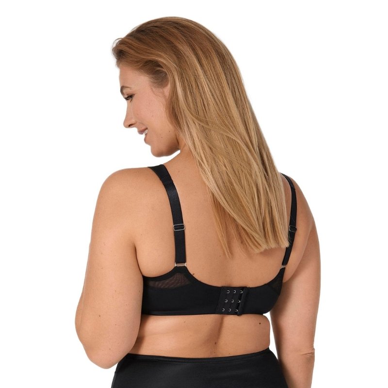 Σουτιέν TRIUMPH minimizer με 3D μπανέλα  True Shape Sensation W01 μαύρο πλάτη