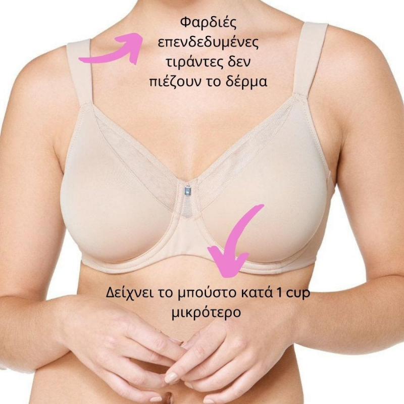 Σουτιέν TRIUMPH True Shape Sensation W01 μπέζ