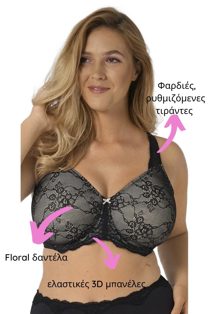 Σουτιέν TRIUMPH Contouring Sensation W01 μαύρο